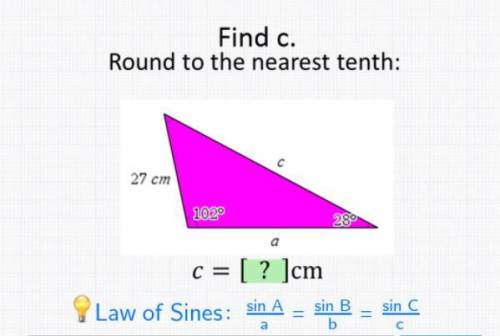 Find C. round to the nearest tenth: