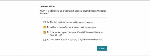 ABSURDLY SILLY ANSWERS WILL BE REPORTED 25 points Which of the following are properties of a perfec