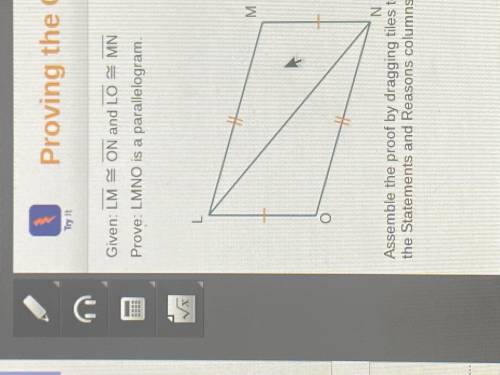 Need answers for parallelogram LMNO