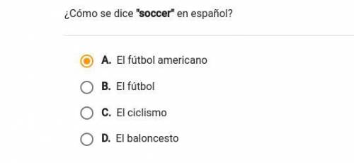 Please help with this Spanish. I really appreciate it!

(Please choose one of the provided answers