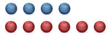Find the ratio of red marbles to total marbles. Write the ratio in simplest form.

5/3
3/5
2/3
3/2