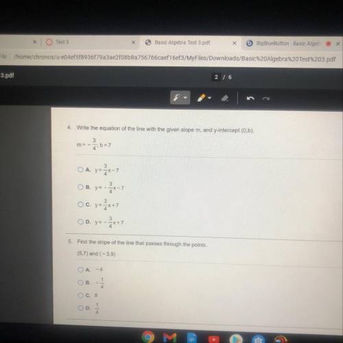Need help with number 4 and 5