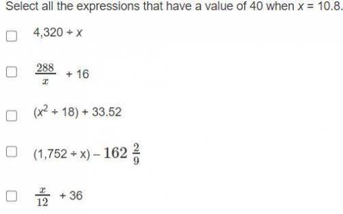 The image is basically the question. I am in the middle of this test plz help!