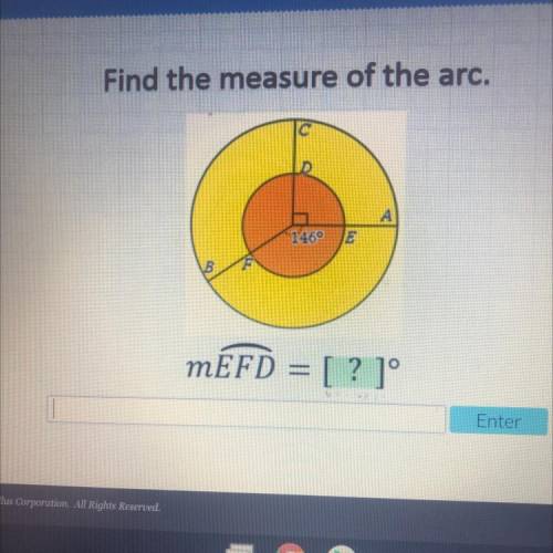 Please help find the measure of Efd