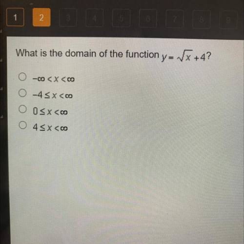 What is the domain of the function.....
{TIMED PLS HURRY}