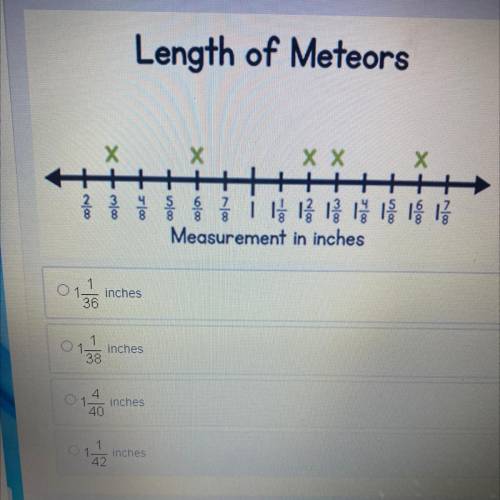 I NEED HELP PLSIIf the total length of all the meteors were distributed equally between each meteor