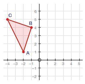 If triangle ABC is reflected over the y‐axis, reflected over the x‐axis, and rotated 180 degrees, w