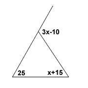 Find the value of x.

Group of answer choices
77
34
69
146