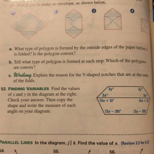 I have no idea how to find the values of x and y in that diagram. Can someone help?