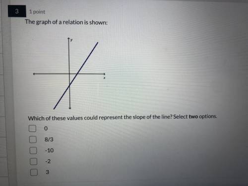 Timed math quiz 3 
Please help