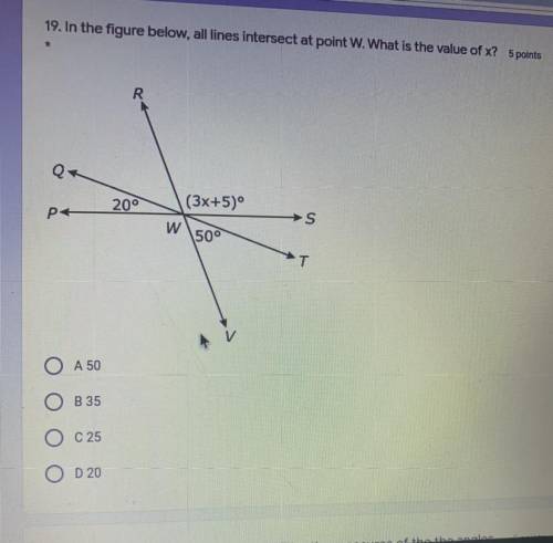 Need to know the value of x
