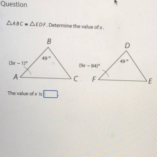 Determine the value of X