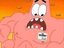 Some times in spongebob did it ever occur that patrick talks dum but really he talks smart sometime