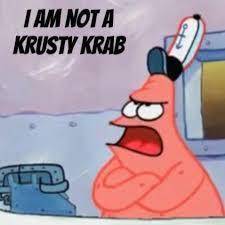 Some times in spongebob did it ever occur that patrick talks dum but really he talks smart sometime