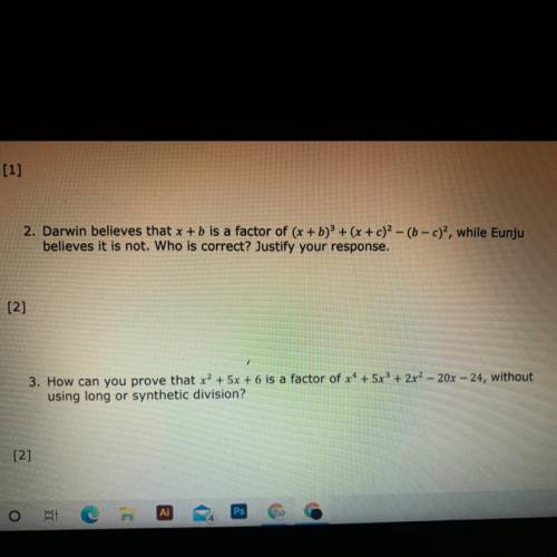I WILL GIVE BRAINLIEST IF YOU CAN ANSWER THESE TWO QUESTIONS

2. Darwin believes that x + b i