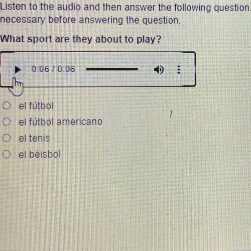 Listen to the audio and then answer the following question. Feel free to listen to the audio

nece