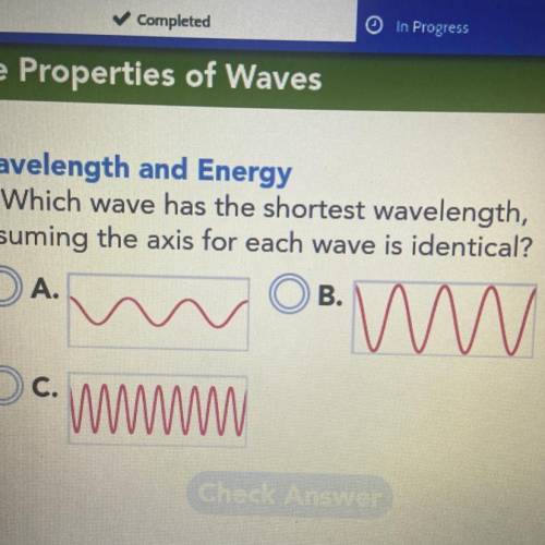 Which wave has the shortest wave length