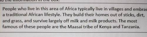 Which African region or feature is this paragraph describing?

A. The SahelB. The Sahara C. The Sa