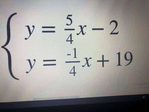 (Timed) Solve the system of equations work shown