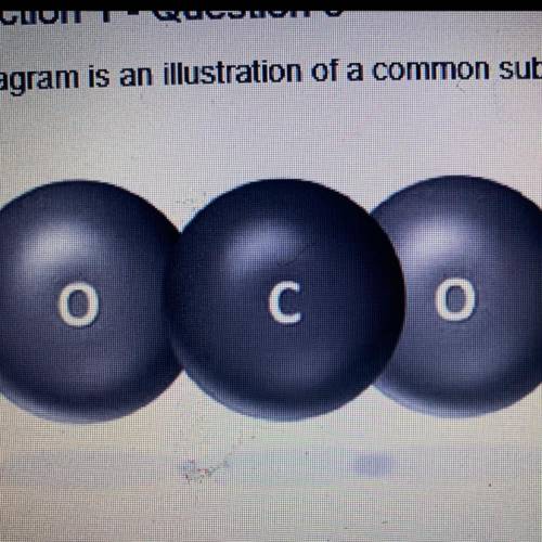 Section 1 - Question 6

 
The diagram is an illustration of a common substance found in the atmosph