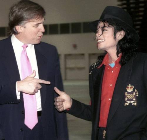 Fun Fact:

Michael Jackson And Donald Trump were the best of friends. They were really really good