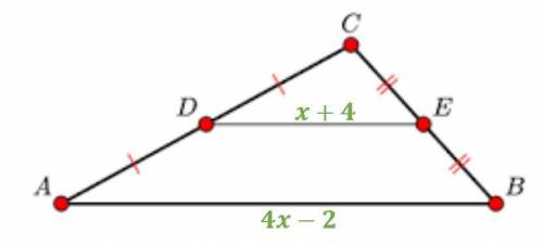 I forgot to mention that you need to find the value of X. Please help me asap