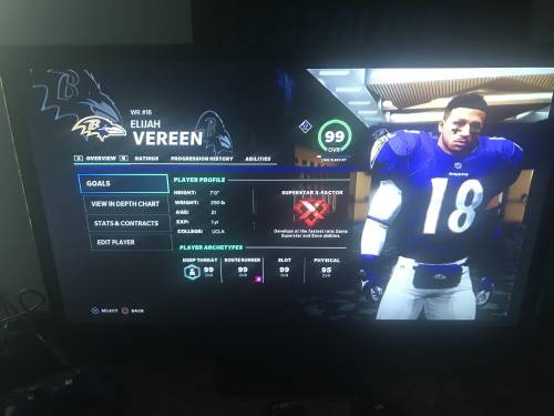 Bruh my player is a beast dis his rookie season this is me too rate him if u can cover him in real