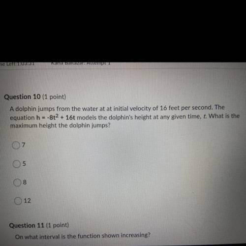 Pls answer question 10! asap it would mean a lot