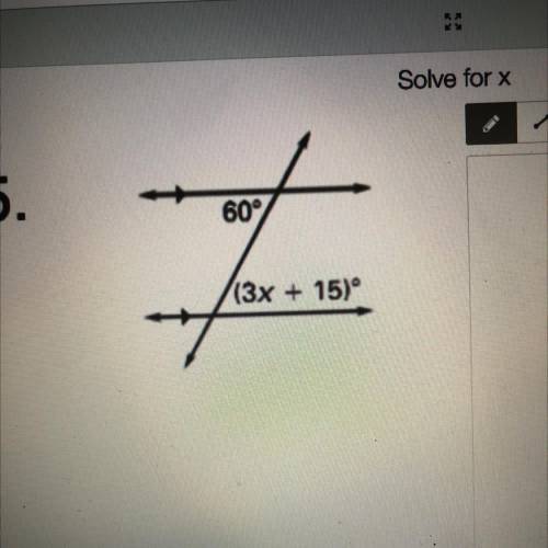 Solve for X....................