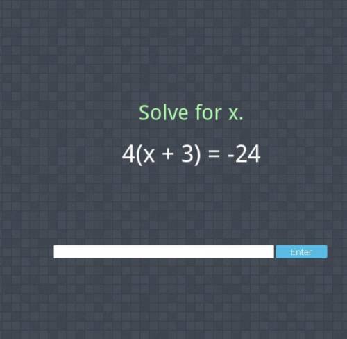 Two-step equations. Solve X