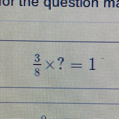 What does the question mark stand for