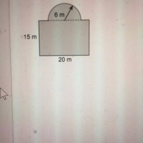 Calculate the perimeter of the figure and show your steps