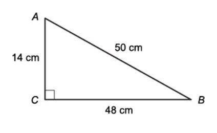 Hi please please help me

What is the measure of angle A in this triangle? Enter your answer as a