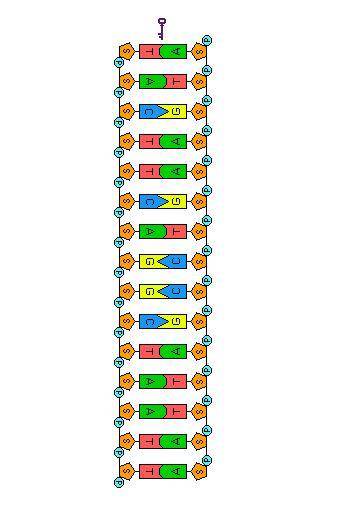 How many DNA molecules were in the beginning of the gif? What happened in the END of the gif?