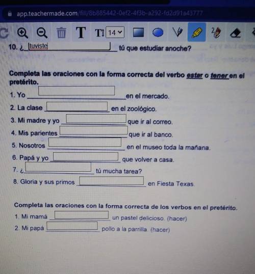 Please help- spanish