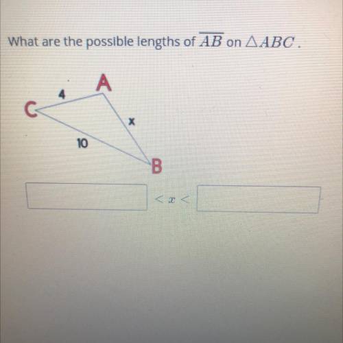 What are the possible lengths? 
_