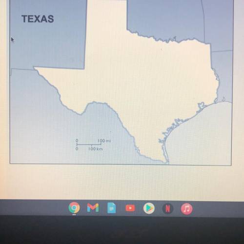 Part A

Download the attached blank map file (ppt or pdf), and look at the maps of Texas and Arizo