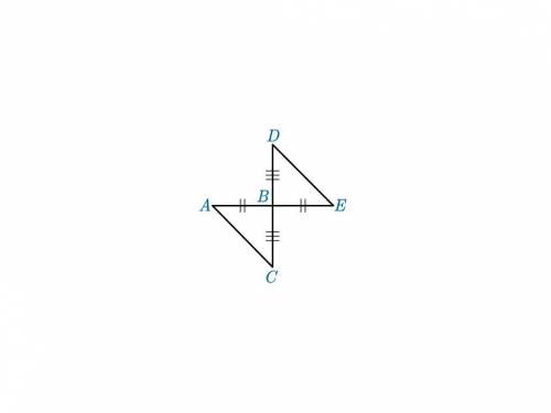 Are triangles ABC and EBD congruent? Explain