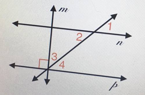 Which statement can be made based on the diagram below?

A.) m∠2 + m∠3 = 180
B.) m∠1 + m∠4 = 180
C