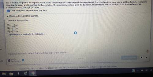 Please help. I can't figure out this question for stats