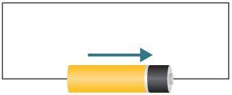 ( pls hurry. on a test ) In the diagram, the arrow shows the movement of electric charges through a