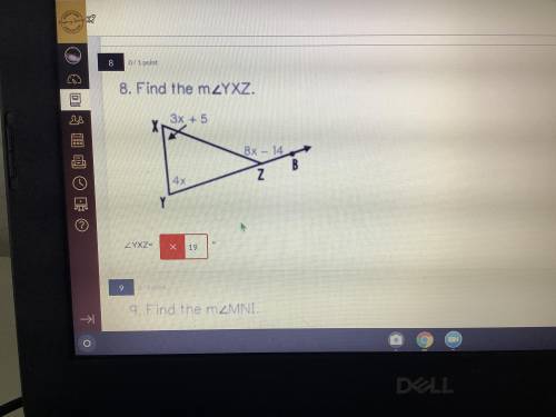 Please help me on my math homework, please note that the answer in red is wrong.