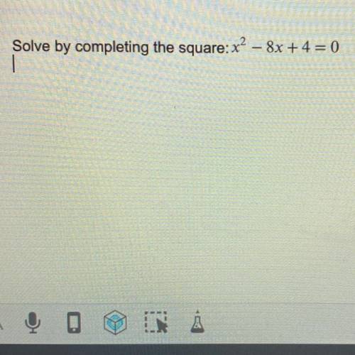 Can someone please help with this . I have to complete the square and show step by step. Thank you