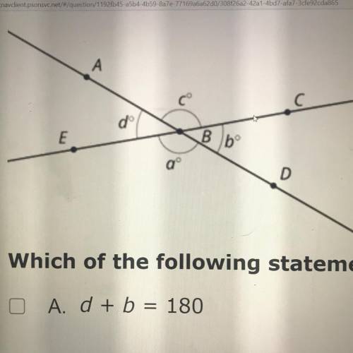 Use the figure to answer the following question.

DWhich of the following statements is TRUE about