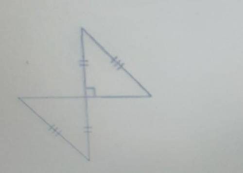 Determine if the two triangles are congruent. If they are, state how you know. I need help asap!