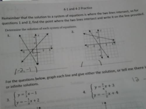 Need help how to get the answers for 1 and 2 please