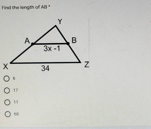 How do I find the length of AB?