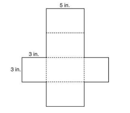 Zoe is making a rectangular box with measurements as shown below.