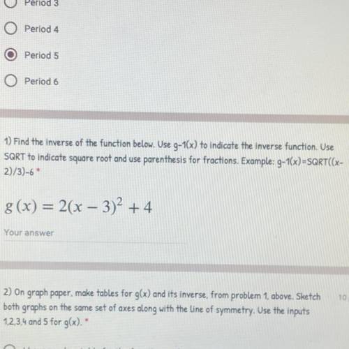 G(x)=2(x-3)^2+5
Help me!
