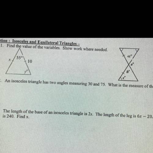 I need help with number one asap!!